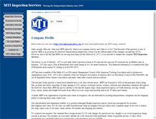 Tablet Screenshot of mtiservices.com